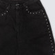 ��PLEASURES/�ץ쥸�㡼����DAFT PUNK/���եȡ��ѥ󥯡�LUCKY STUDDED JORTS ���硼�ȥѥ�� / BLACK