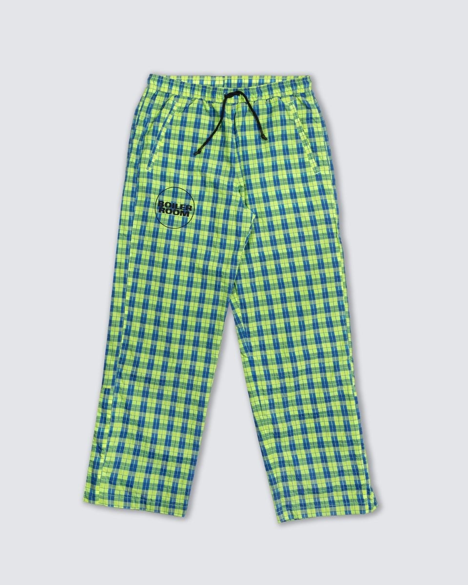 ��PLEASURES/�ץ쥸�㡼����BOILER ROOM��PRACTICE TRACK PANTS �ȥ�å��ѥ�� / NEON