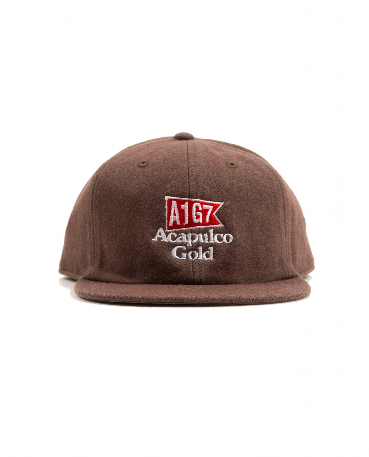 ��ACAPULCO GOLD/�����ץ륳 ������ɡ�WOOL 6 PANEL CAP  / BROWN