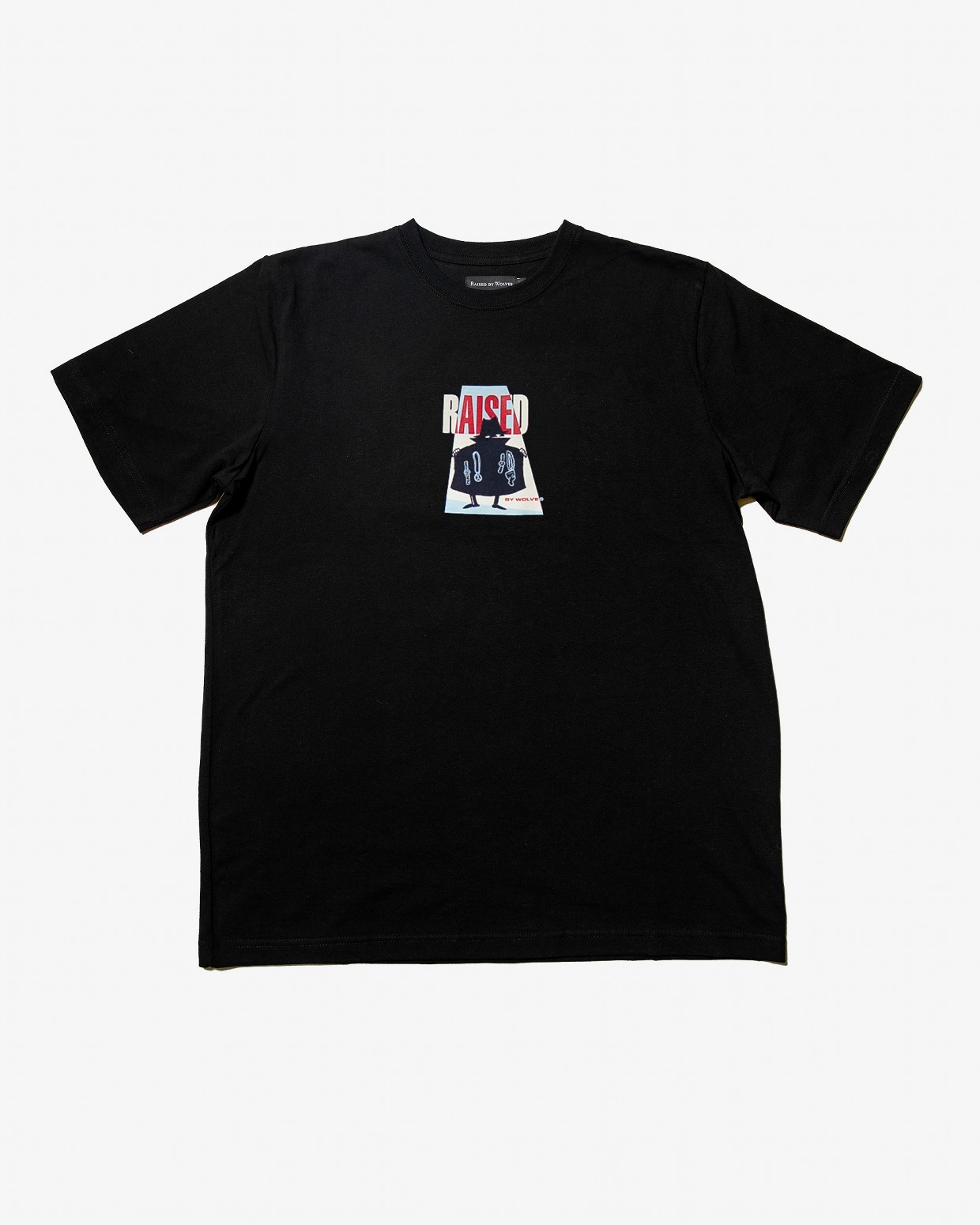 ��RAISED BY WOLVES/�쥤���ɥХ�����֥���BOOTLEG TEE T����� / BLACK