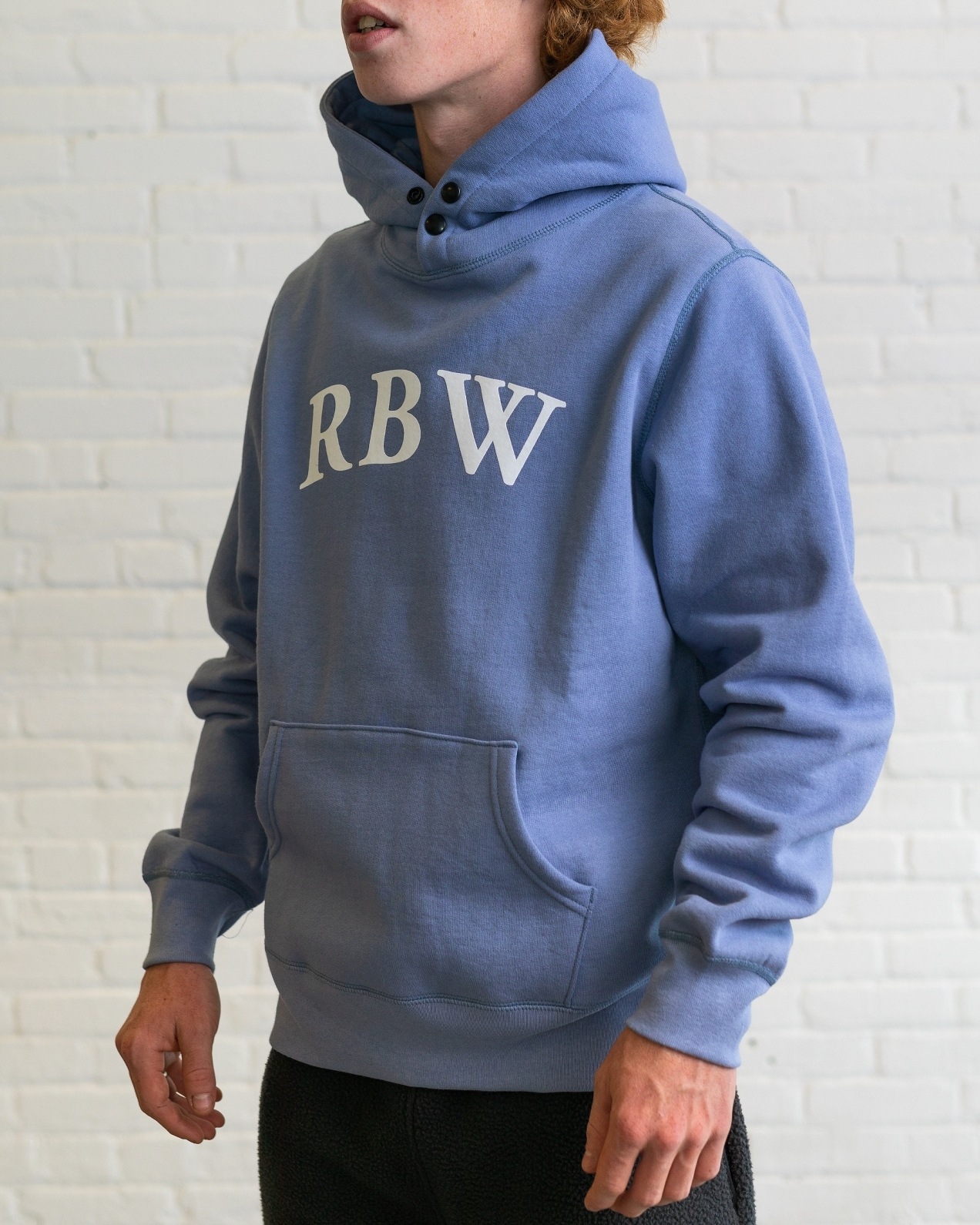 RAISED BY WOLVES/쥤ɥХ֥INITIALISM SNAP HOODIE ѡ / LAVENDER ѡץ