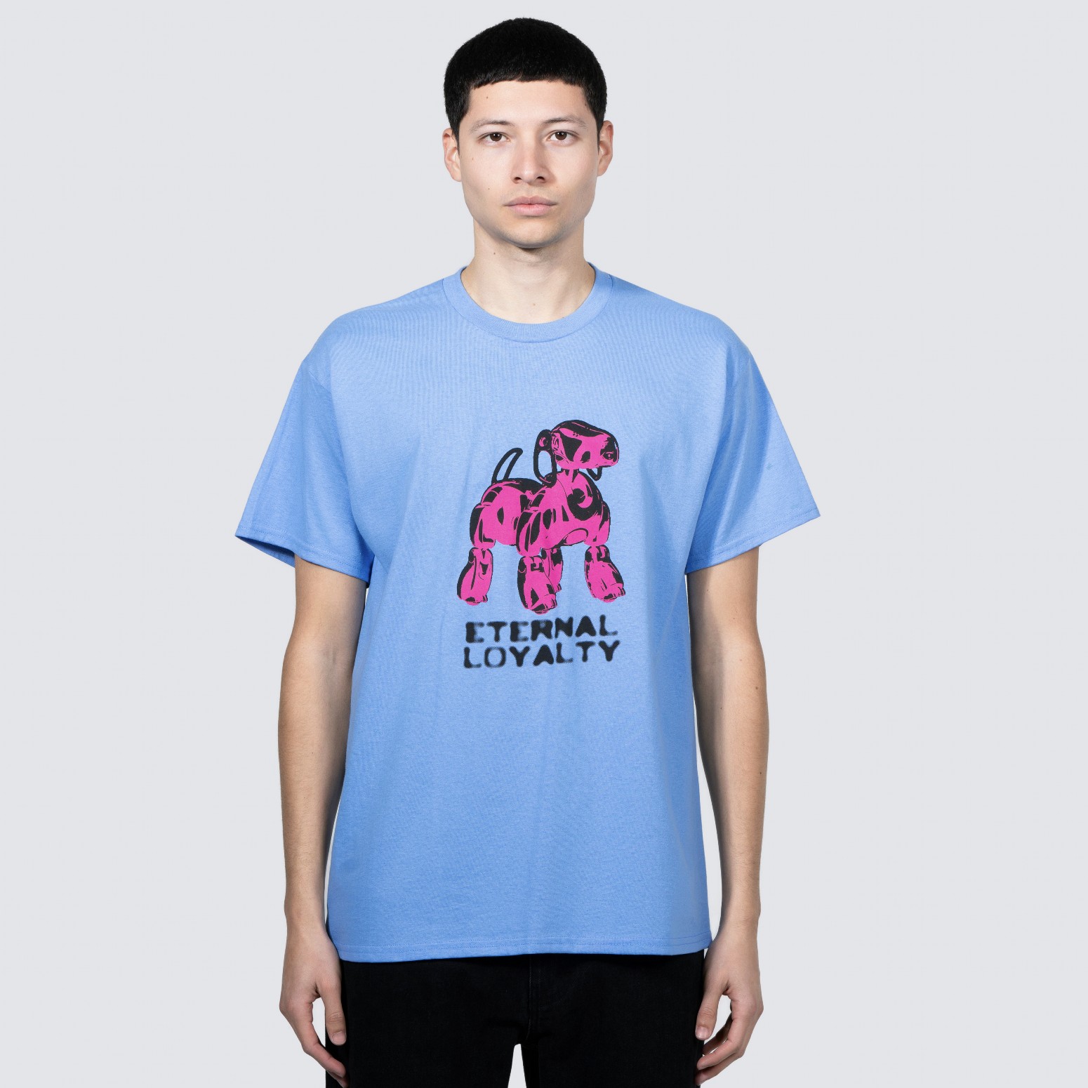 ��PLEASURES/�ץ쥸�㡼����ETERNAL T-SHIRT T����� / CAROLINA BLUE