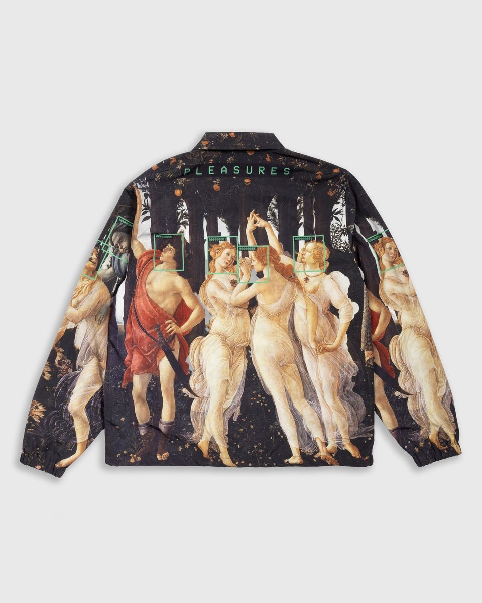 ��PLEASURES/�ץ쥸�㡼����FACIAL COACH JACKET ���������㥱�å� / MULTI