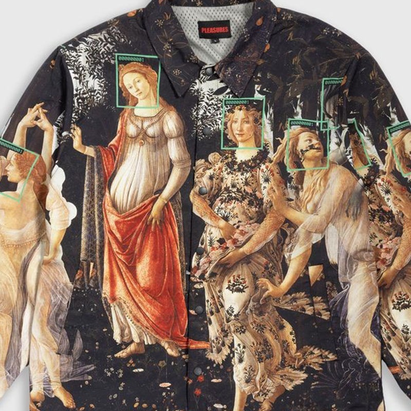 ��PLEASURES/�ץ쥸�㡼����FACIAL COACH JACKET ���������㥱�å� / MULTI