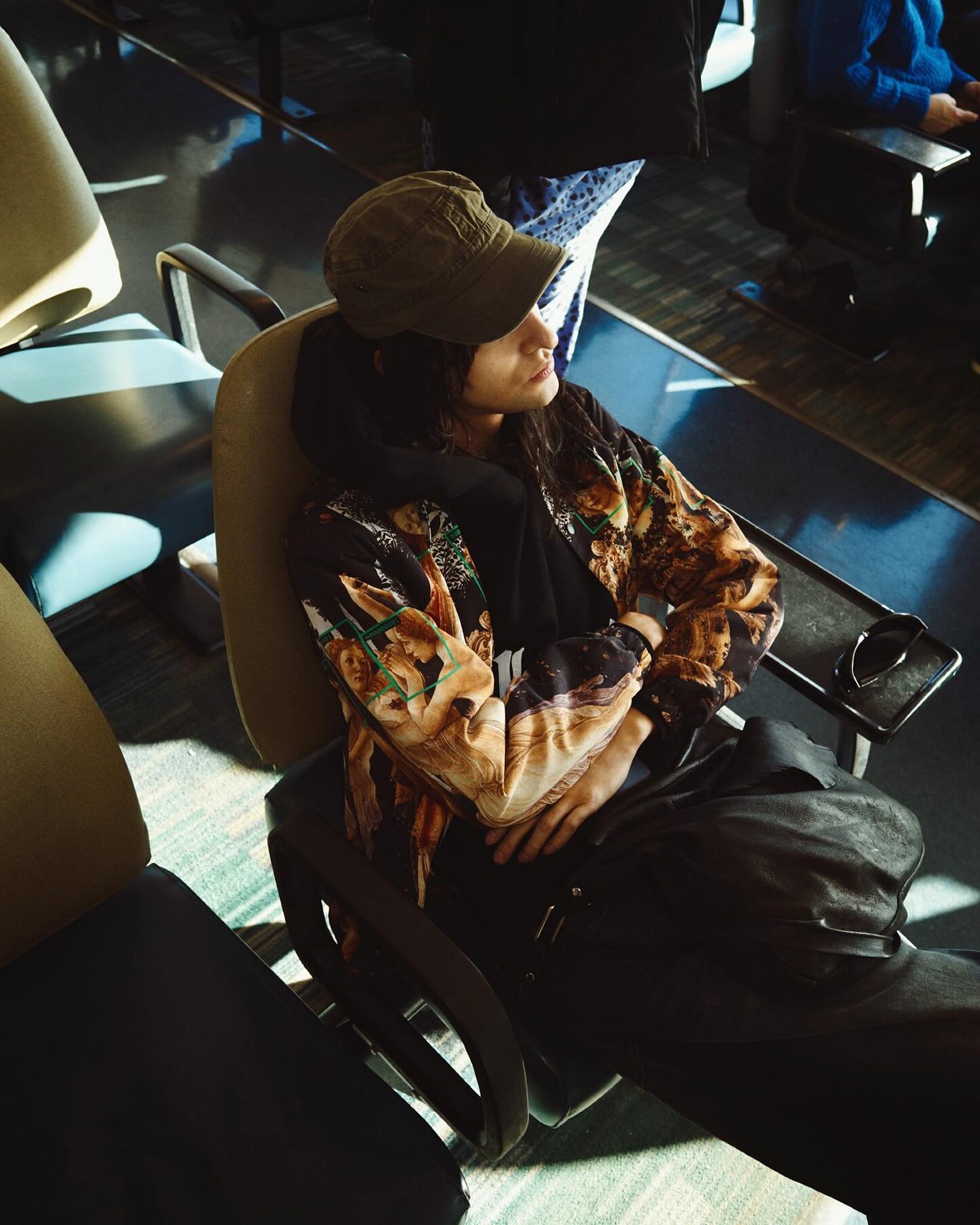 ��PLEASURES/�ץ쥸�㡼����FACIAL COACH JACKET ���������㥱�å� / MULTI