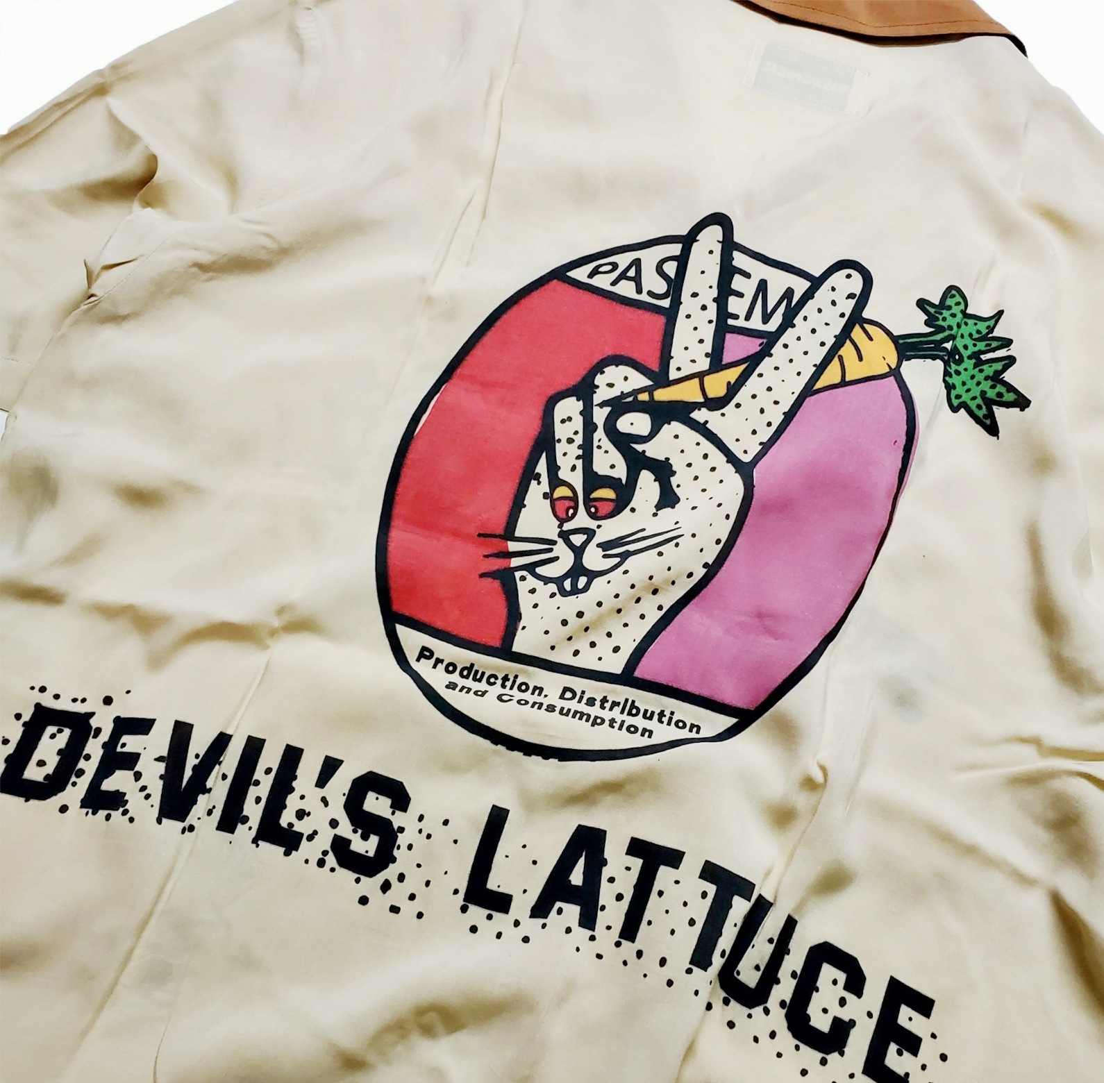 PAS DE MER/ѥɥDEVILS LATTUCE SHIRT Ⱦµ / NATURAL ۥ磻