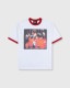 PLEASURES/ץ쥸㡼SLIPKNOT/åץΥåȡSELF TITLED RINGER SHIRT T / WHITE