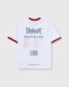 PLEASURES/ץ쥸㡼SLIPKNOT/åץΥåȡSELF TITLED RINGER SHIRT T / WHITE