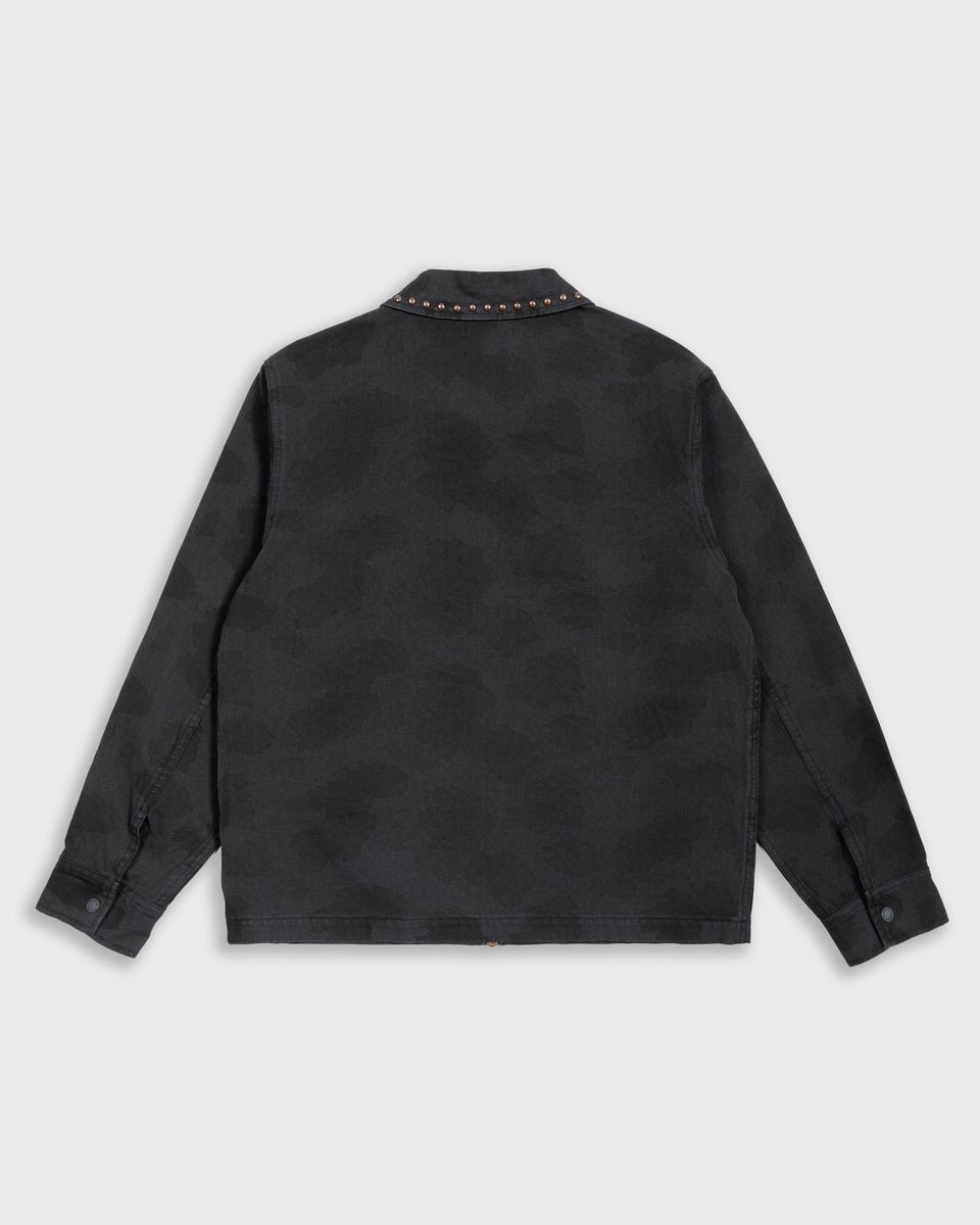 ��PLEASURES/�ץ쥸�㡼����COWHIDE WORK JACKET ������㥱�å� / BLACK