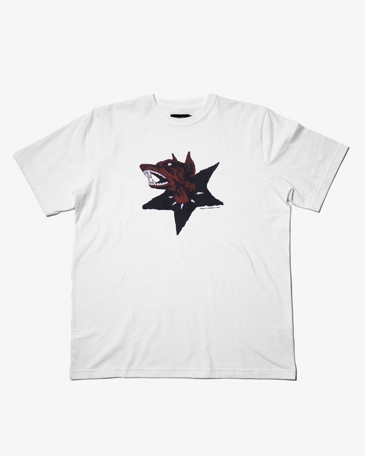 ��RAISED BY WOLVES/�쥤���ɥХ�����֥���DOG STAR TEE T����� / WHITE