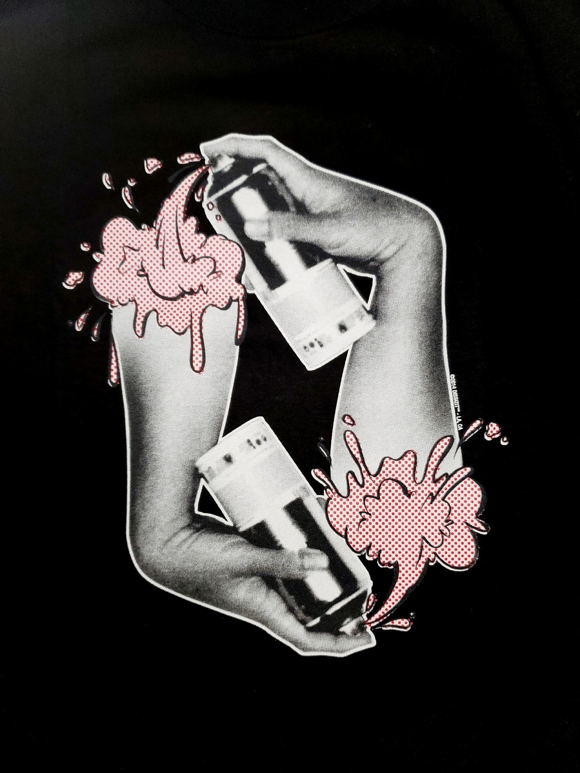 ��DISSIZIT/�ǥ����������åȡ�EMCEE TEE T����� / BLACK �֥�å�