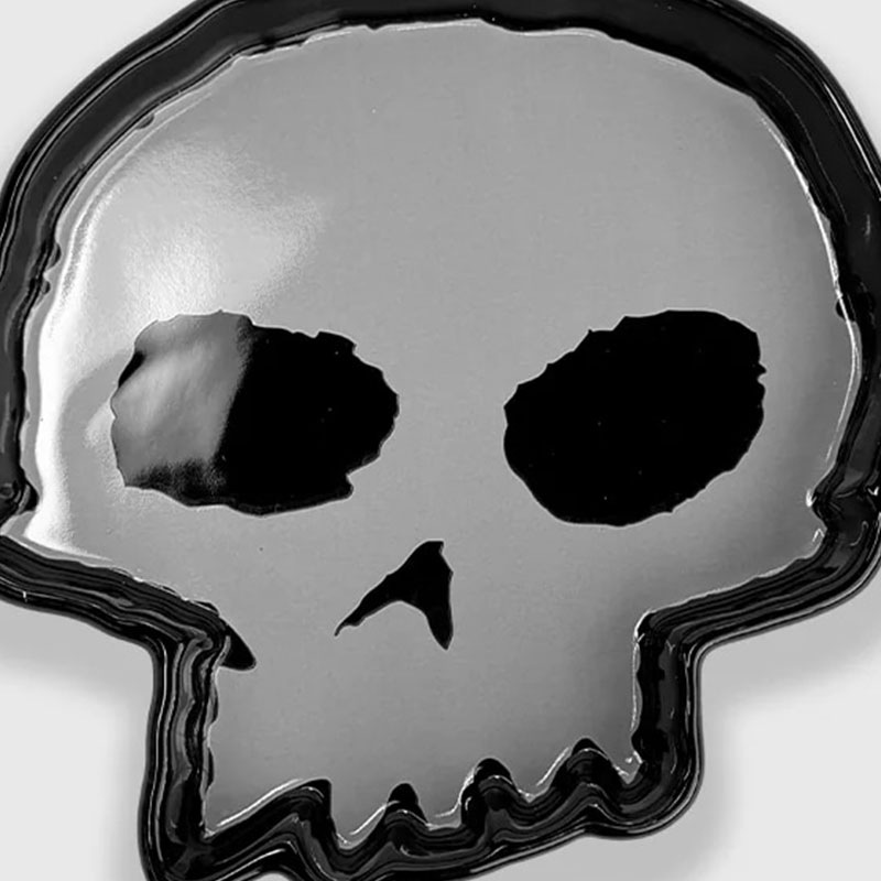 ��PLEASURES/�ץ쥸�㡼����ZERO SKATEBOARDS��ZERO CERAMIC TRAY ����ߥå��ȥ졼 / BLACK