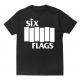 CHINATOWN MARKET/㥤ʥޡåȡSIX FLAGS T-SHIRT T / BLACK ֥å 