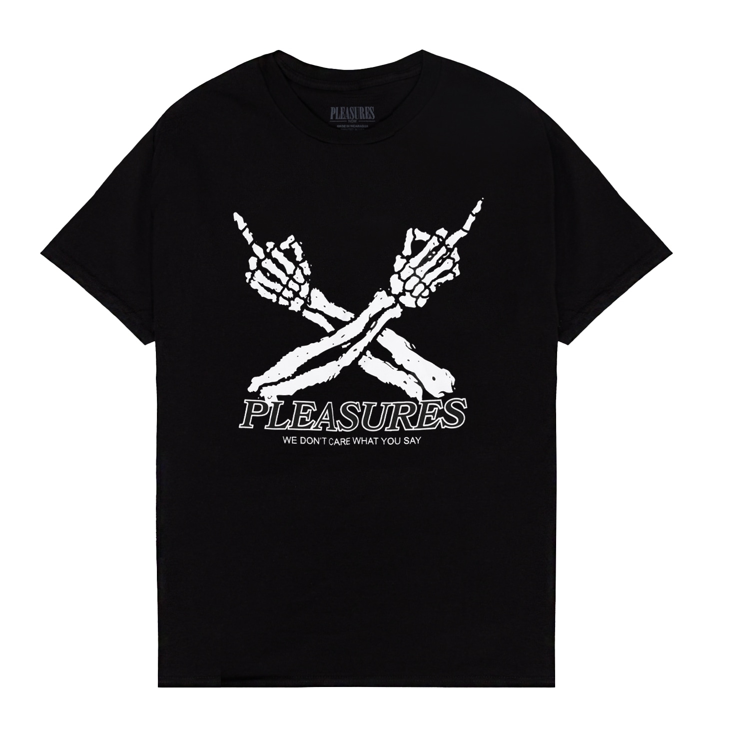 ALLAROUND NO PLEASURES ブラック Tシャツ PLEASURES × Daft Punk＞INVERTED Tシャツ