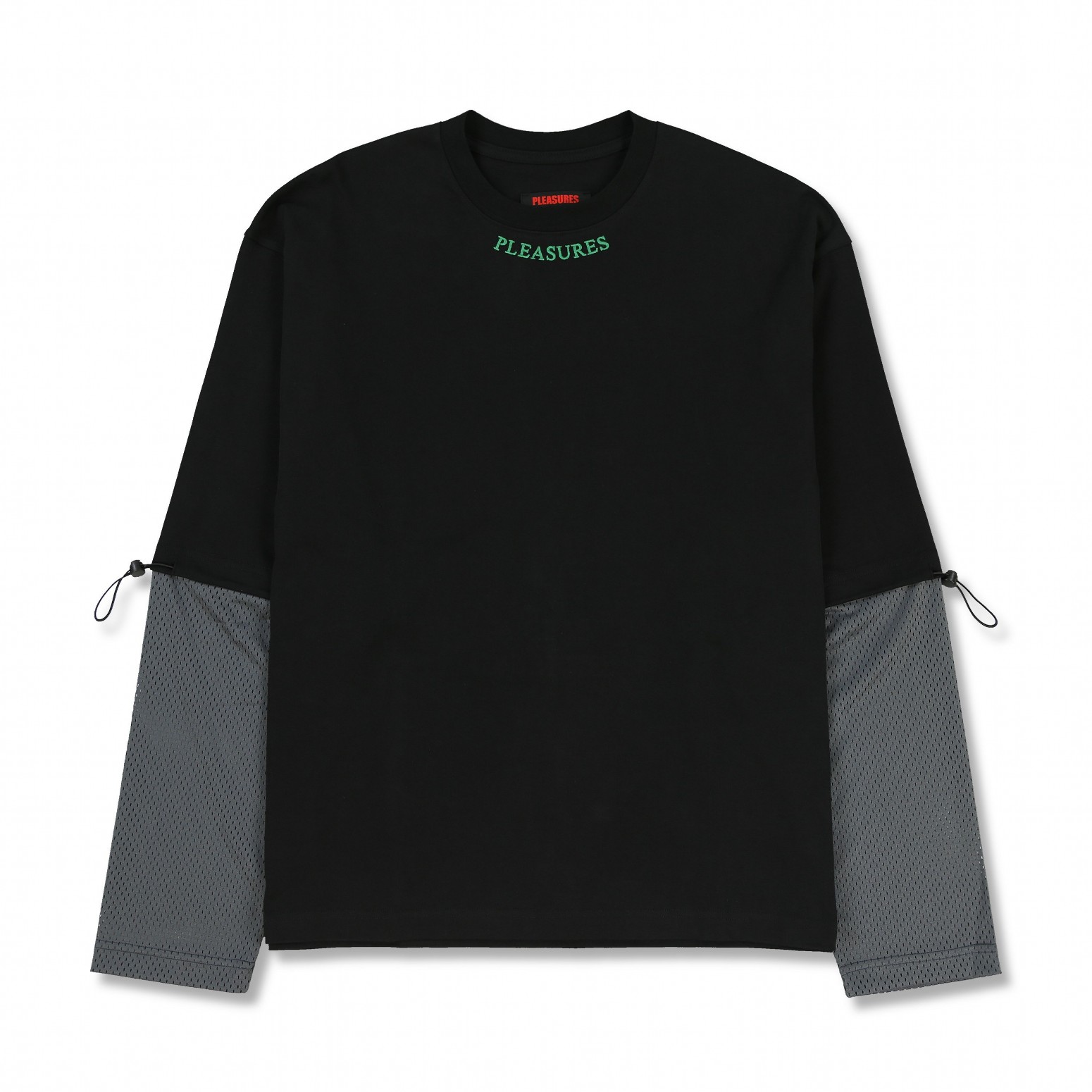PLEASURES/ץ쥸㡼FURNITURE LONG SLEEVE ĹµT / BLACK
