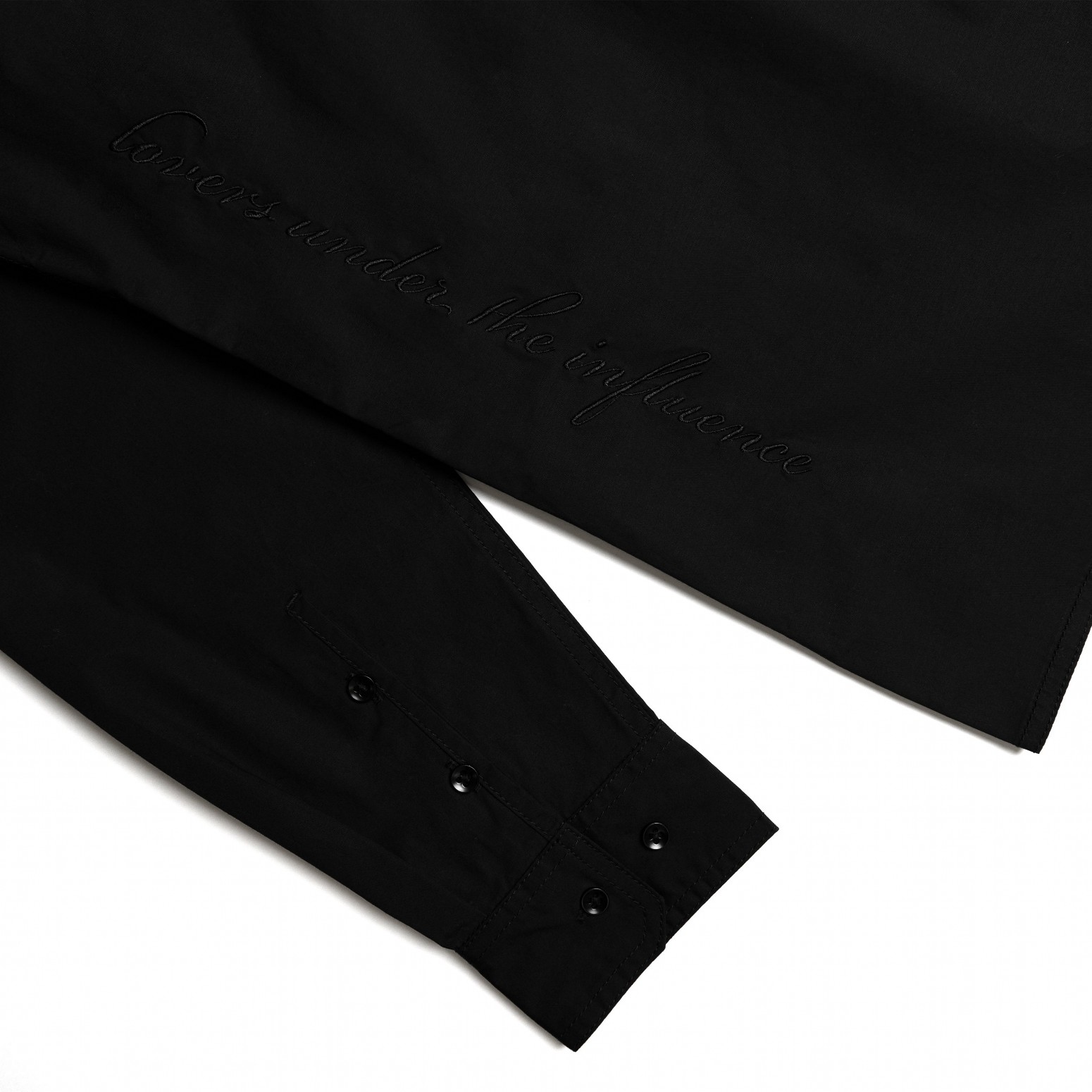 LUTI/롼ƥLUTI TUXEDO L/S WOVEN Ĺµ / BLACK