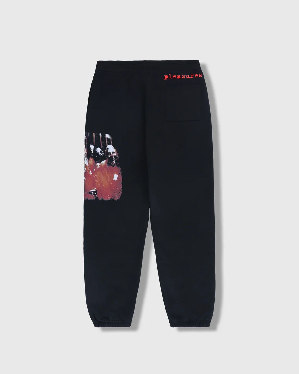��PLEASURES/�ץ쥸�㡼����SLIPKNOT/����åץΥåȡ�SELF-TITLED SWEATPANTS �ѥ�� / BLACK