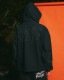 ��PLEASURES/�ץ쥸�㡼����DAFT PUNK/���եȡ��ѥ󥯡�DIGITAL ZIP PONCHO HOODIE �С����� / BLACK