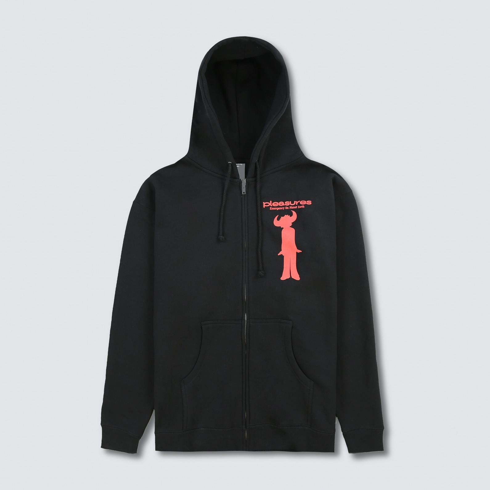 PLEASURES/ץ쥸㡼JAMIROQUAI/ߥ磻HIGH TIMES ZIP HOODIE ѡ / BLACK