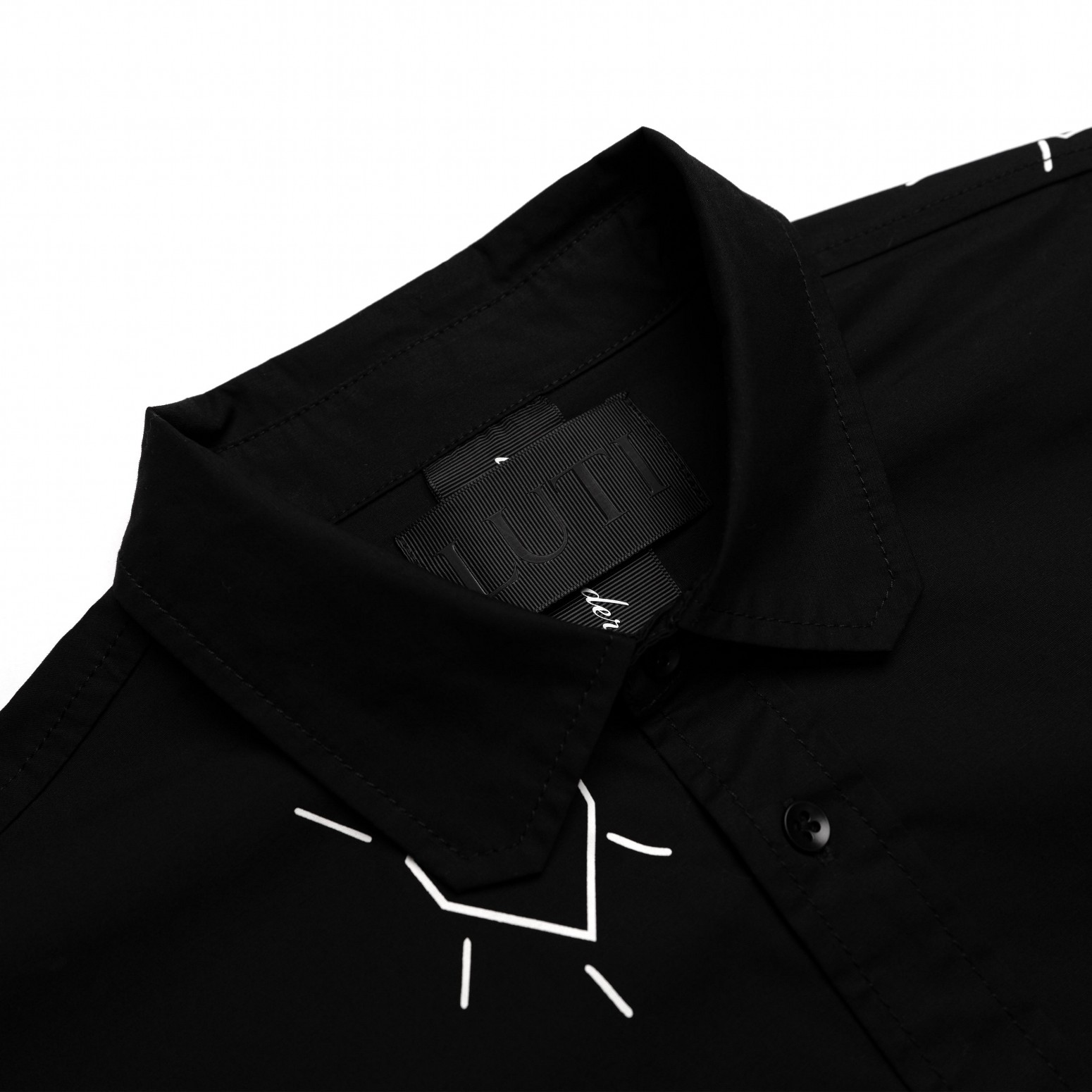 ��LUTI/�롼�ƥ�����SANTO CORAZON L/S WOVEN Ĺµ����� / BLACK