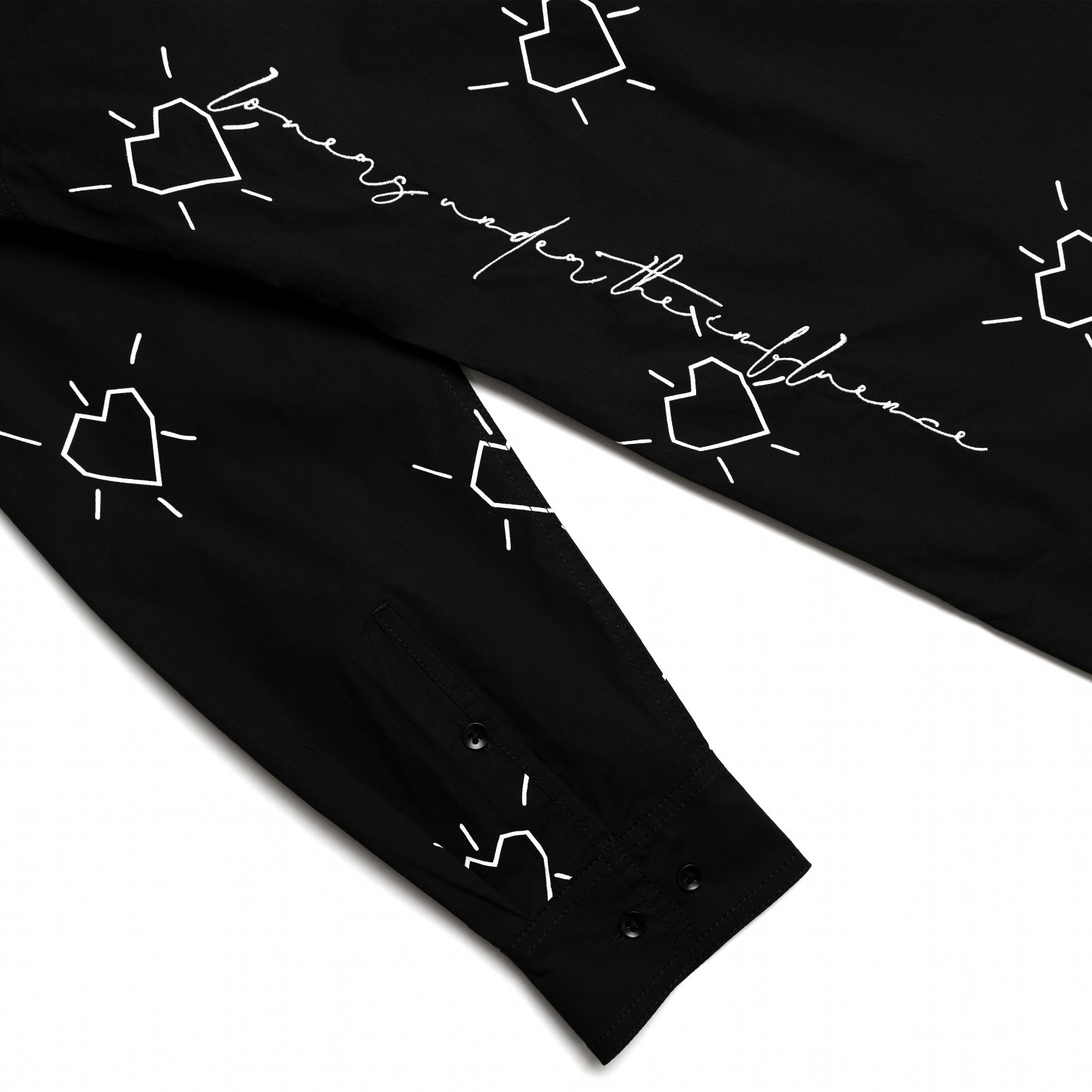 ��LUTI/�롼�ƥ�����SANTO CORAZON L/S WOVEN Ĺµ����� / BLACK