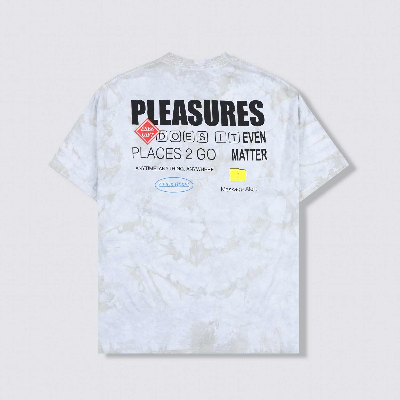 ��PLEASURES/�ץ쥸�㡼����GRASS FED T-SHIRT T����� / STORM