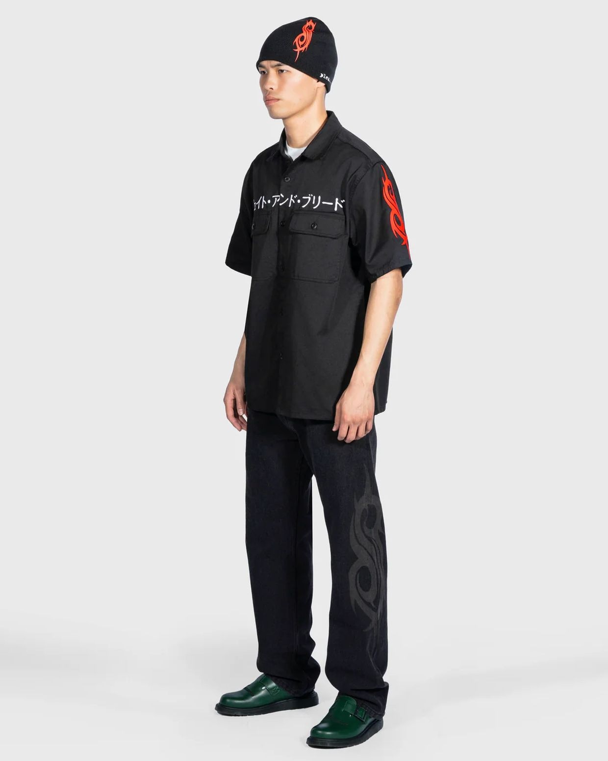 PLEASURES/ץ쥸㡼SLIPKNOT/åץΥåȡSLIPKNOT 5 POCKET ѥ / BLACK