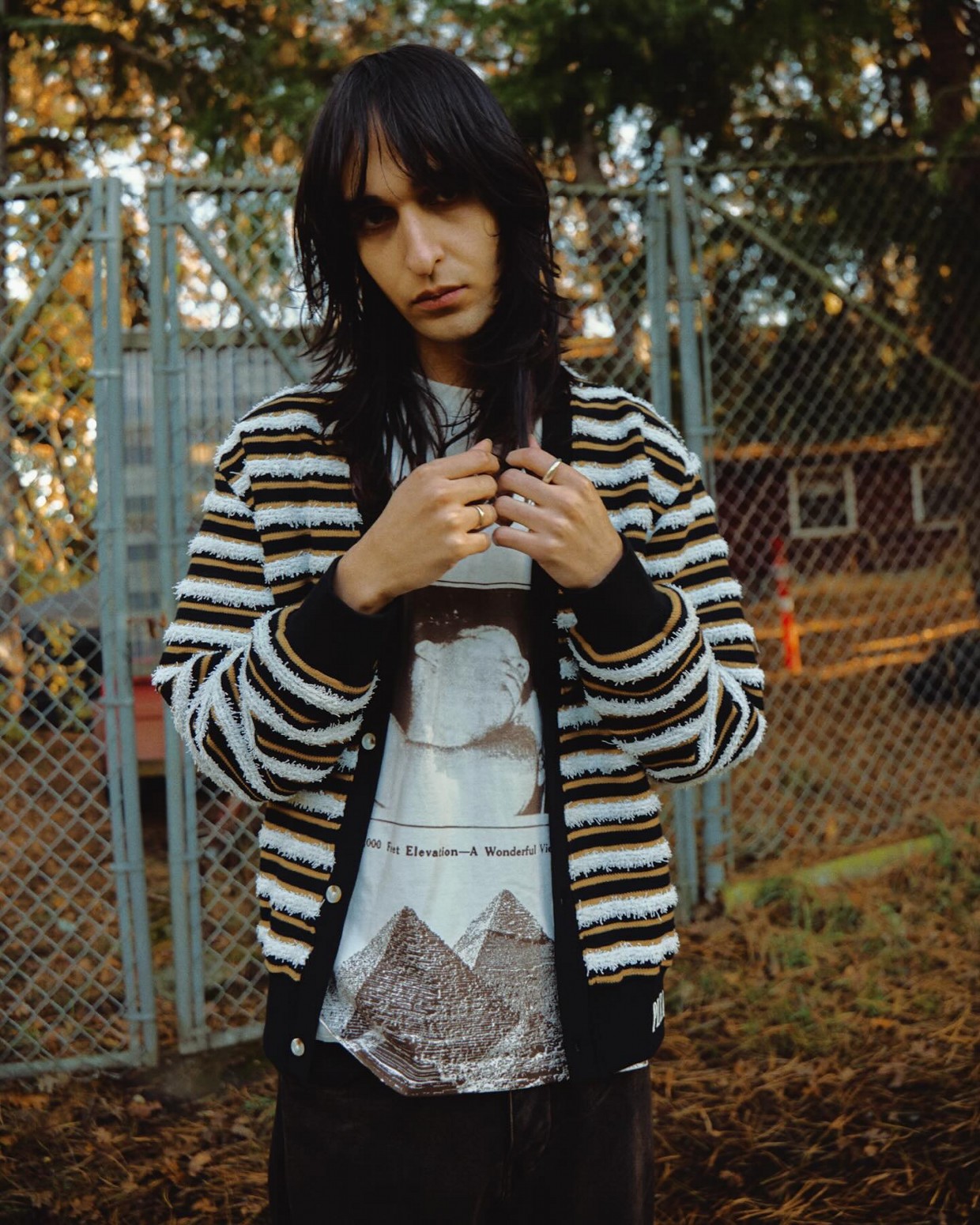 ��PLEASURES/�ץ쥸�㡼����ENDLESS CARDIGAN �����ǥ����� / BROWN