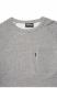 ��THE HUNDREDS/�����ϥ�ɥ�åġ�LOW POCKET CREWNECK / ATHLETIC HEATHER