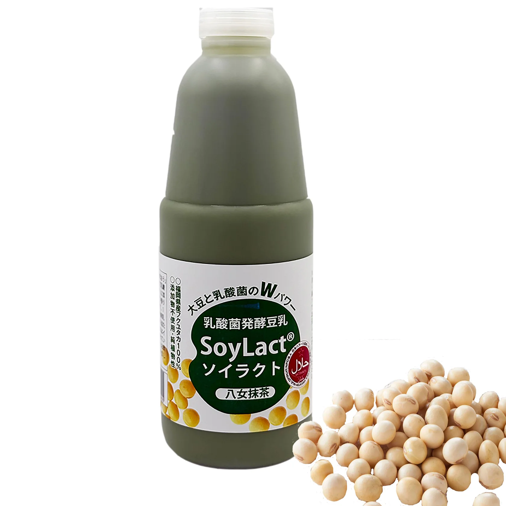 植物性乳酸菌飲料「ソイラクト八女抹茶」ファミリーサイズ900ml
