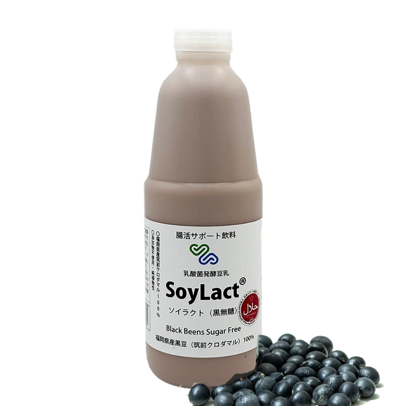 植物性乳酸菌飲料「ソイラクト黒無糖」ファミリーサイズ900ml