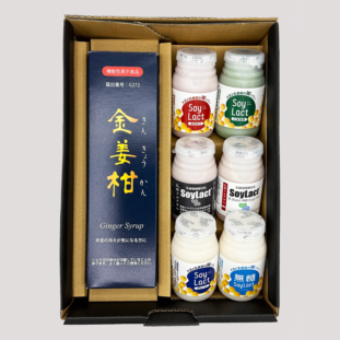 ＜植物性乳酸菌飲料＞ソイラクト+金姜柑 ギフトセット