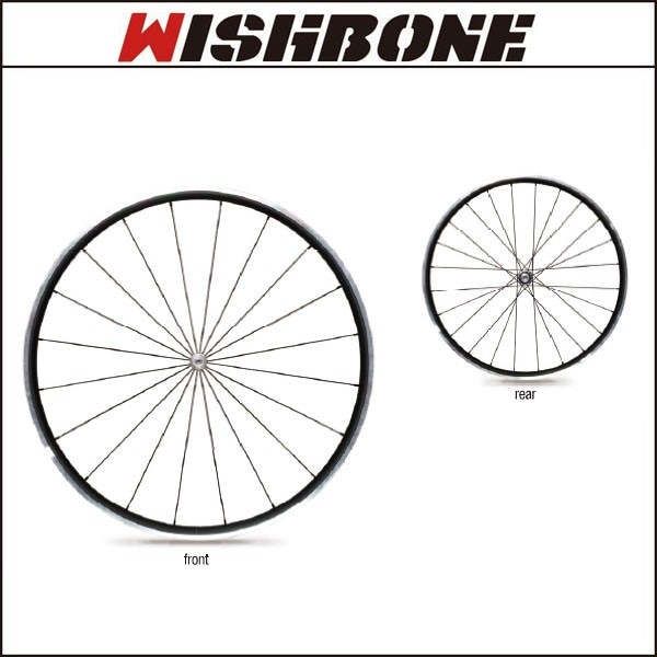 Wishbornウィッシュボーン　 OXYGEN　オキシゲン　前後ホイールセット（チューブレスレディ・クリンチャー）|Wishbone/ウィッシュボーン|ホイール