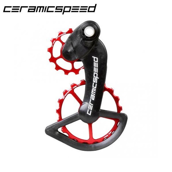CeramicSpeed セラミックスピード Over Sized プーリーケージ 13/19T レッド　カンパ11s スタンダードベアリング|CeramicSpeed|ロードバイクパーツ