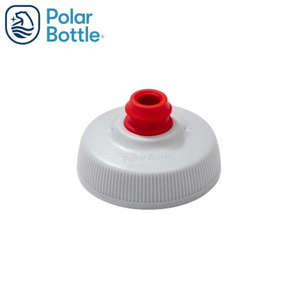 POLAR BOTTLE/ポーラーボトル ブレークアウェイ 交換用キャップ シルバー  ボトルパーツ 水分補給|ボトル|アクセサリー
