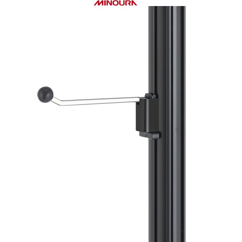 MINOURA ミノウラ  天井突っ張りタイプ 収納システム  HobbyTower HC-100 支柱用クリップフック100mm 3個 黒　