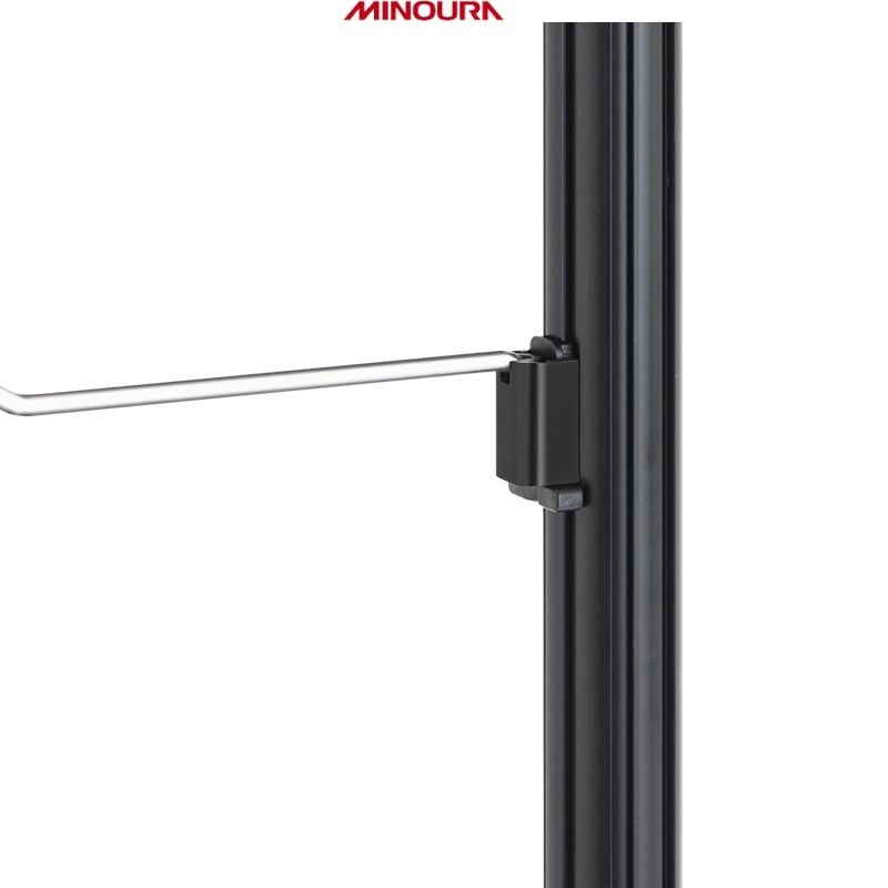MINOURA ミノウラ  天井突っ張りタイプ 収納システム  HobbyTower HC-150 支柱用クリップフック150mm 3個 黒　