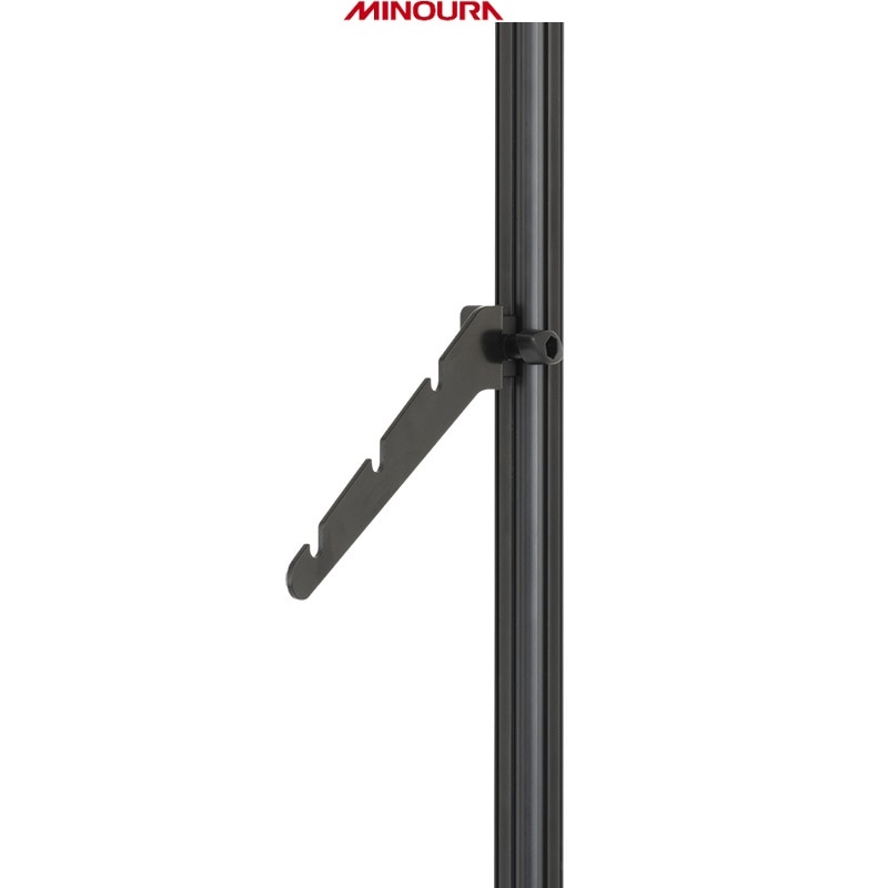 MINOURA ミノウラ  天井突っ張りタイプ 収納システム  HobbyTower HH-1 三段ウェアハンガー  黒　
