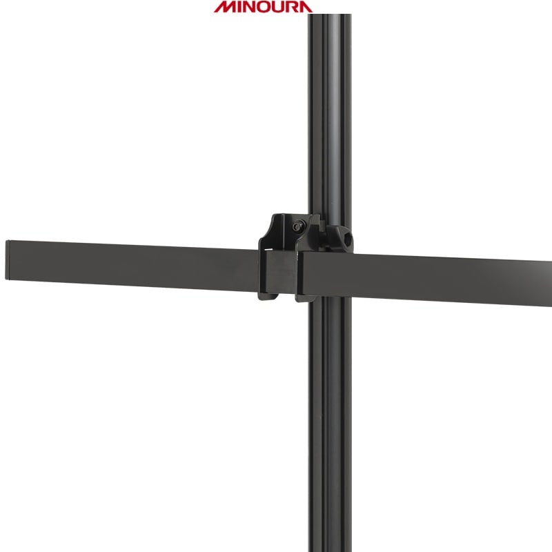 MINOURA ミノウラ  天井突っ張りタイプ 収納システム  HobbyTower HH-2 ハンガーAタイプ角  黒　