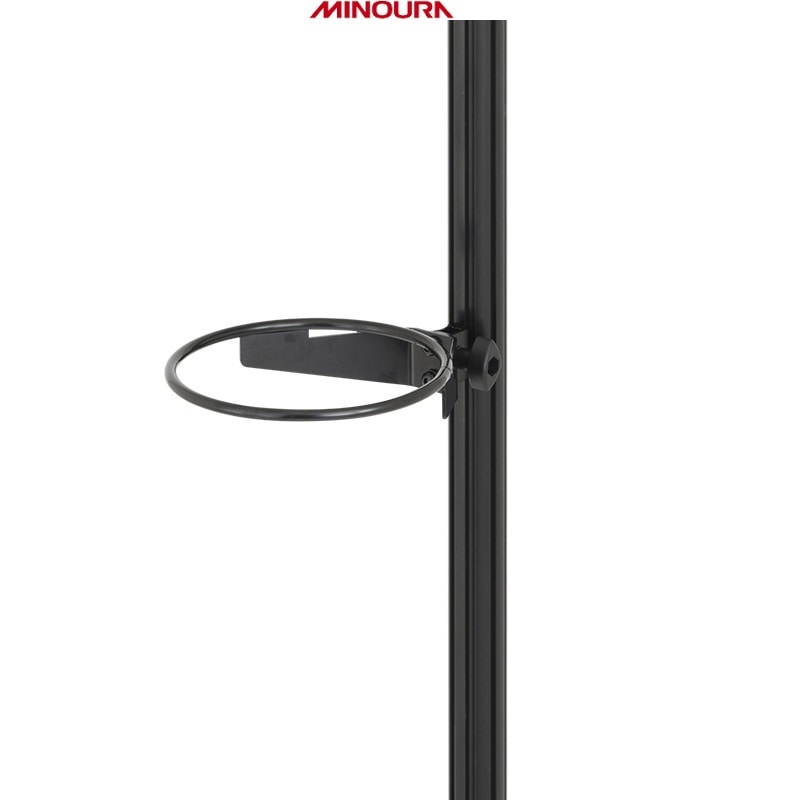 MINOURA ミノウラ  天井突っ張りタイプ 収納システム  HobbyTower HH-23 丸型ホルダーBタイプ 小  黒　