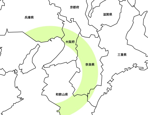 デリバリー料金 【　D地区　】 和歌山県（田辺市・西牟婁郡）・大阪府（大阪市・堺市・富田林市・松原市・八尾市・東大阪市）・奈良県（その他奈良県）・兵庫県（尼崎市・芦屋市・伊丹市・西宮市・宝塚市）・京都府（木津川市・相楽郡・綴喜郡・京田辺市）