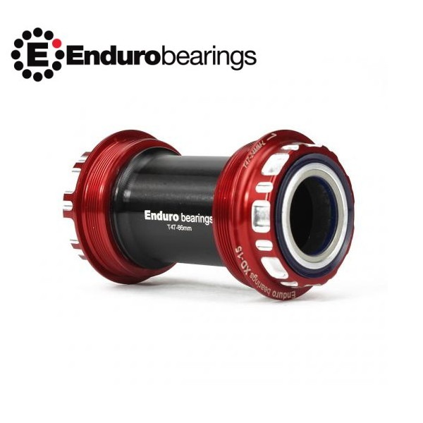 ENDURO XD-15 Corsa BB T47 シマノ / スラムGXP兼用 レッド (BKC-0740)|ENDURO/エンデューロ|ボトムブラケット