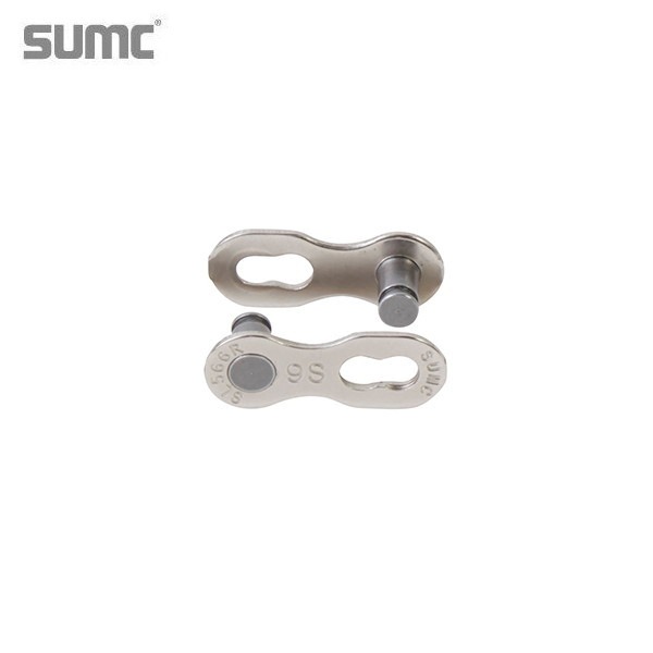 SUMC エスユーエムシー 9速 チェーンリンク (シルバー) 2ペアー　|SUMC|ロードバイクパーツ