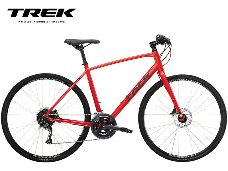 TREK トレック FX 2 DISC Satin Viper Red  クロスバイク|TREK/トレック|シティバイク