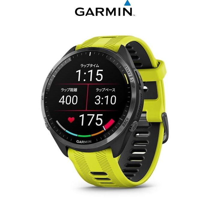 Garmin ガーミン Forerunner 965 Amp Yellow フォアランナー 965