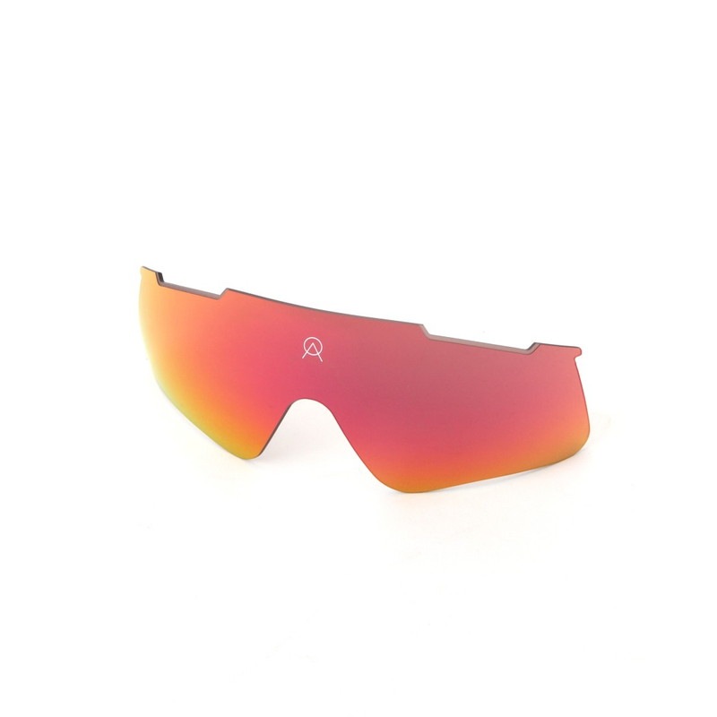 ALBA OPTICS アルバ オプティクス デルタ用スペアレンズ（カラーミラーレンズ） 【VZUM A-LENS ML】 レッドミラーレンズ（ML LAVA）