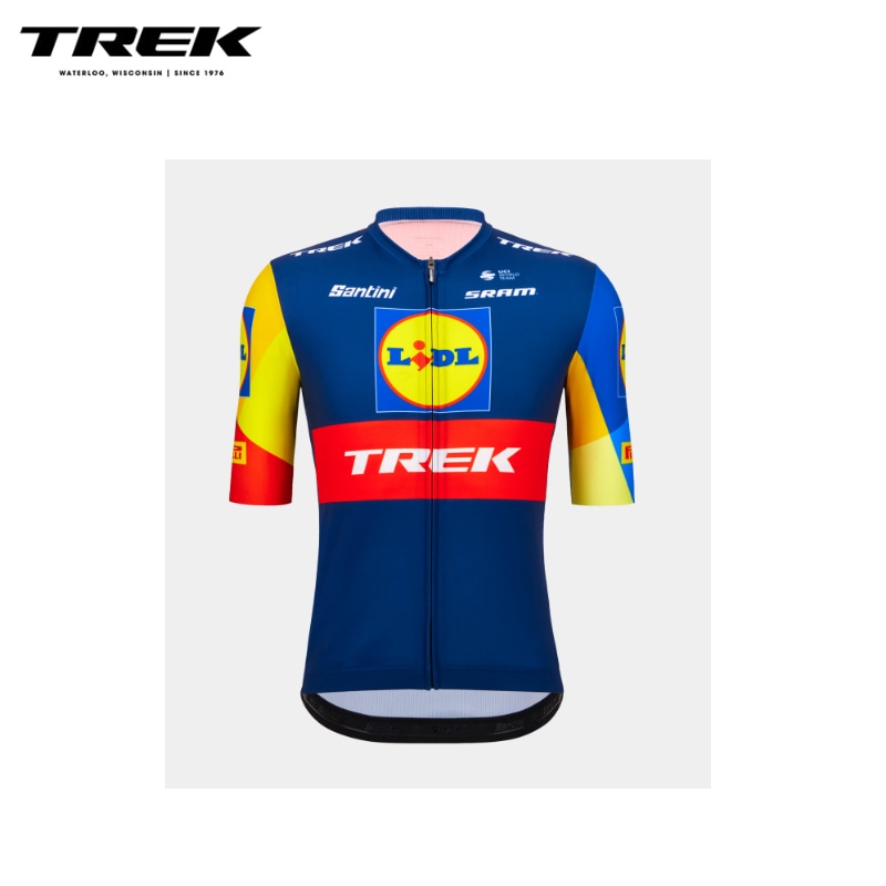 TREK トレック リドル・トレック レプリカレースジャージ Dark Blue/Yellow