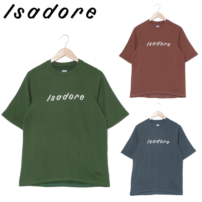 Isadore イザドラ メリノウール×クールマックス・ライディングTシャツ Isadore イザドラ メリノウール×クールマックス・ライディングT