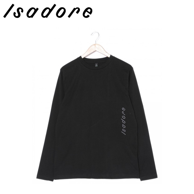 Isadore イザドア Unisex Logo LS T-Shirt ユニセックスロングスリーブTシャツ