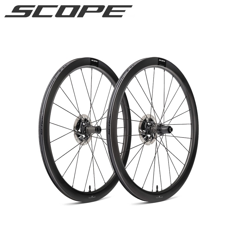 Scope Cycling スコープサイクリング S4 Disc TLR SKF BLK F/R HG  ロードホイール　|Scope Cycling/スコープ サイクリング|ホイール